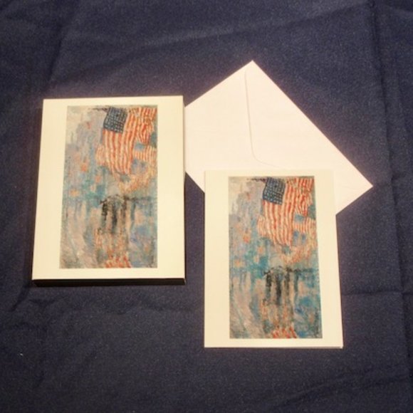 White House / KHP | Other | M The Flag 2 Note Cards Large Size New ...